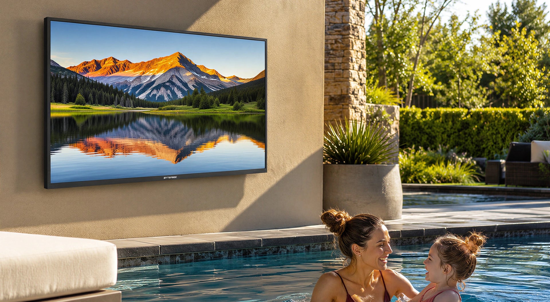 Poolside Relaxation