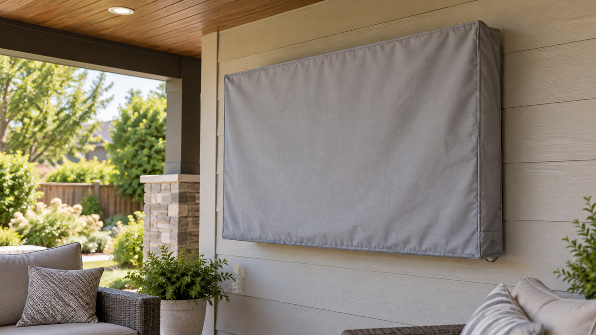 Outdoor TV Cover: Protection, Fit and Limits | ByteFree