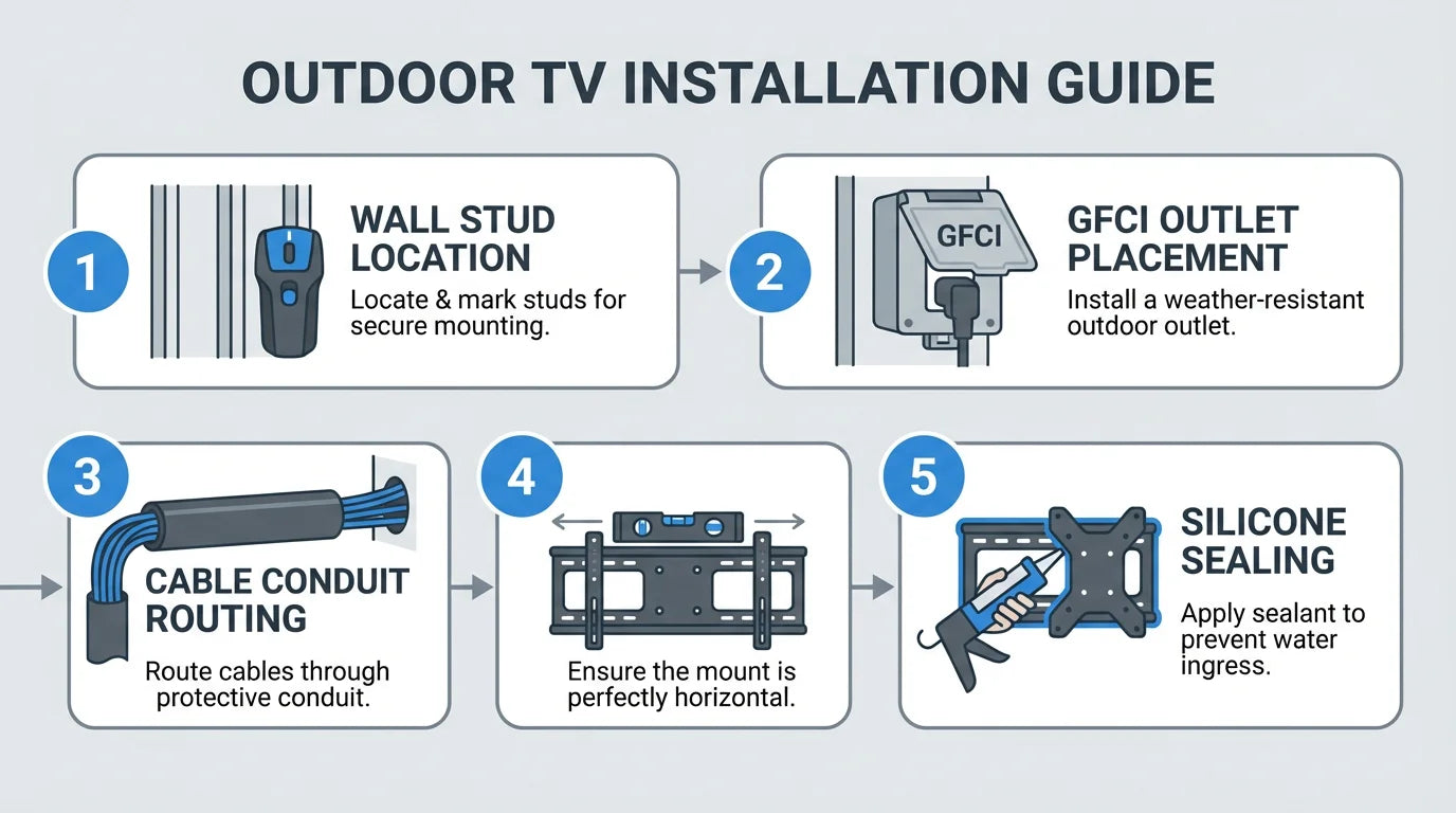How to Install an Outdoor TV: A Step-by-Step Guide
