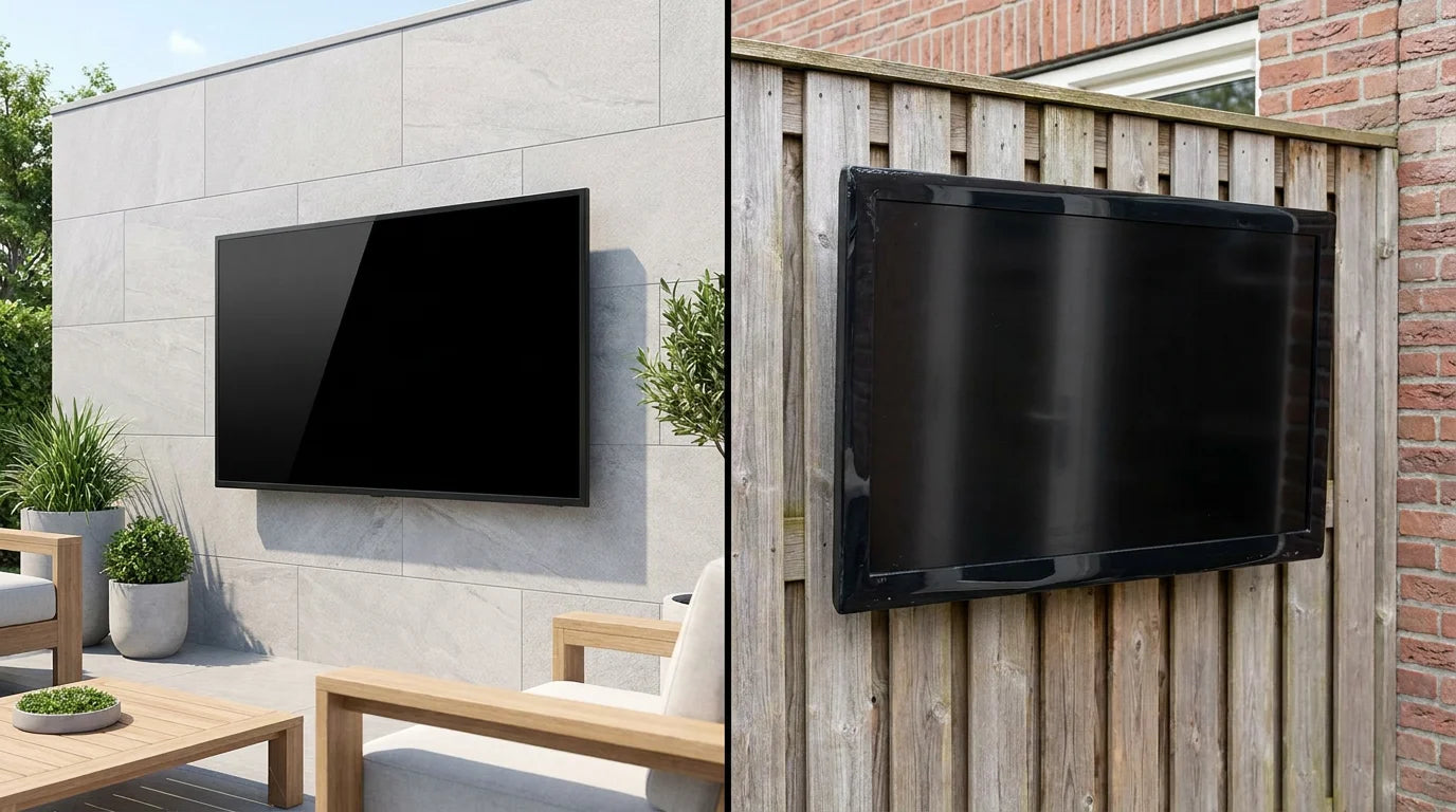 New vs refurbished outdoor TV comparison
