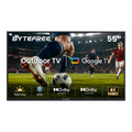 ByteFree 55" Outdoor TV — Google TV, 1500 Nits, Dolby Vision + Atmos, IP55, HDMI 2.1